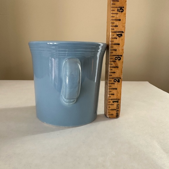Fiesta ware mug. Periwinkle. Height: 3.75” Width: 3.5” - Picture 9 of 10